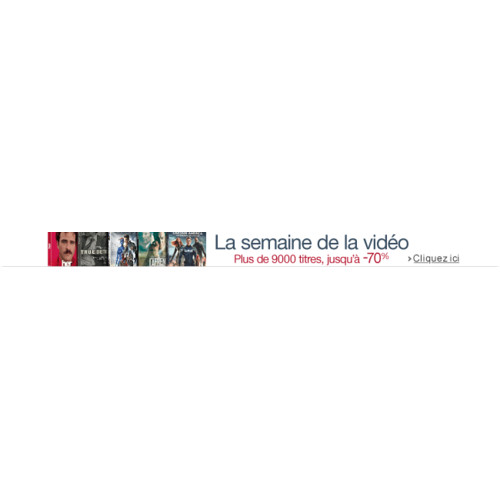 J-2 !!! Semaine de la Vidéo chez Amazon : Jusqu'à -70% sur les Blu-ray