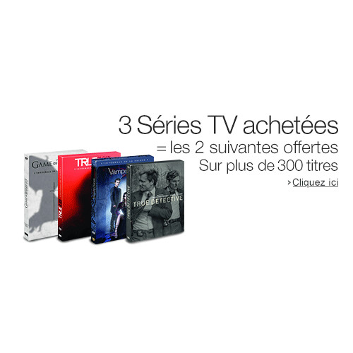 BON PLAN BLU-RAY SERIES TV : 3 Séries TV achetées = 2 offertes