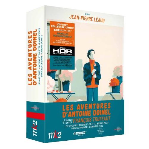 Les aventures d'Antoine Doinel en Coffret 4K Ultra HD Blu-ray le 1 décembre