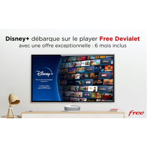 Freebox Devialet : Arrivée officielle de Disney+ !