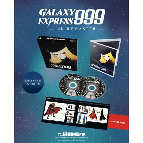 Galaxy Express 999 (1979) en édition 4K Ultra HD Blu-ray en France le 19 novembre