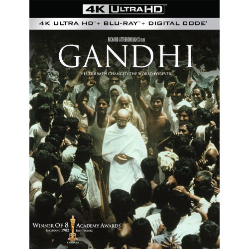 Gandhi aperçu en édition 4K Ultra HD Blu-ray individuelle pour juillet