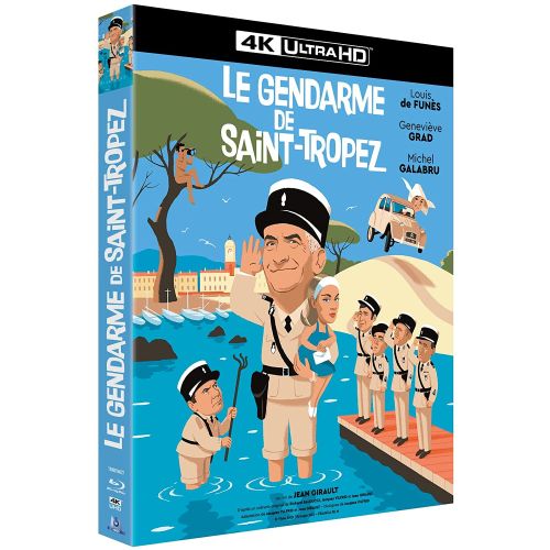 MAJ : Le Gendarme de Saint-Tropez en 4K Ultra HD Blu-ray le 13 juillet chez M6 Vidéo