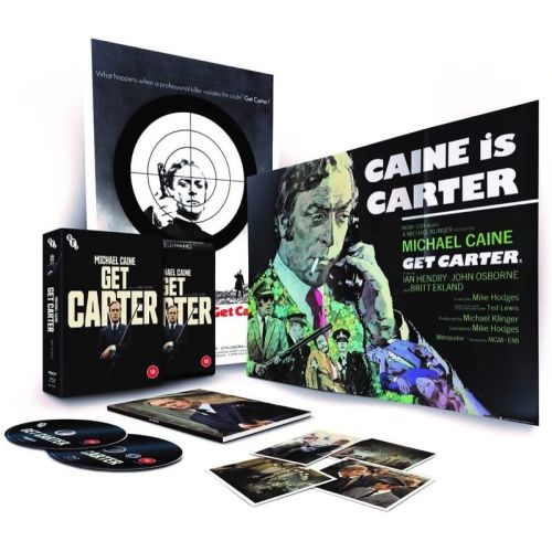 Get Carter (1971) le 25 juillet : Détails de l'édition limitée 4K Ultra HD Blu-ray (UK)