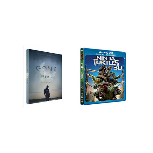 Test : Gone Girl et Ninja Turtles en Blu-ray et Blu-ray 3D