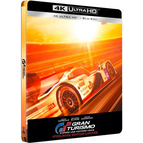 MAJ : Gran Turismo (2023) en Steelbook 4K Ultra HD Blu-ray en France le 20 décembre