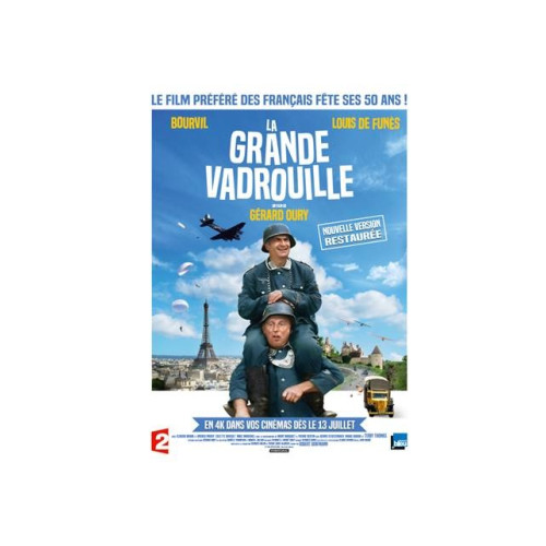50 ans de La Grande Vadrouille : Restauration 4K et ressortie au cinéma !