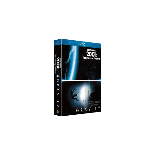 9.99€ pour le duo Blu-ray : Gravity + 2001, l'odyssée de l'espace