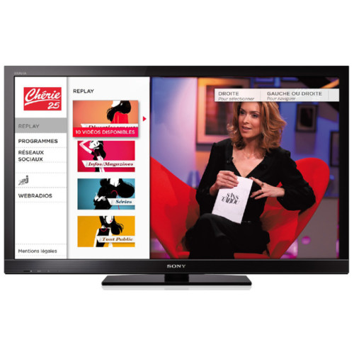 Chérie 25 lance un service TNT HbbTV