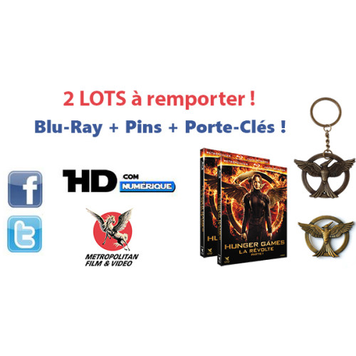 Terminé : Jeu-Concours - 2 Blu-ray + Goodies : Hunger Games La Révolte – Partie 1