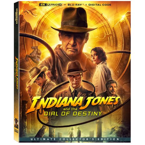 Indiana Jones 5 Cadran destinéee Steelbook Bluray 4K Ultra HD