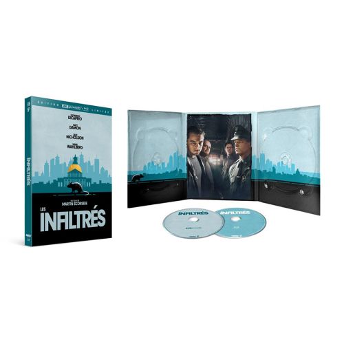 Les Infiltrés (2006) de Martin Scorsese le 14 novembre en France en 4K Ultra HD Blu-ray