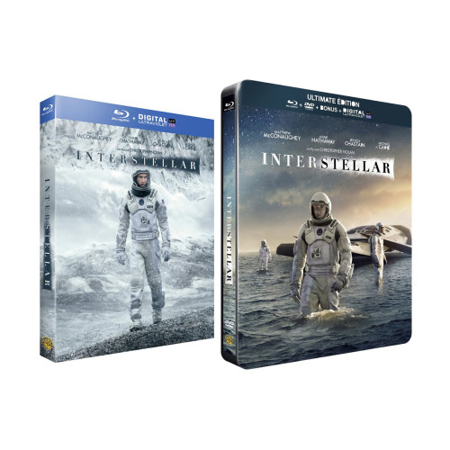 Interstellar en Blu-ray français : Détails et visuels :