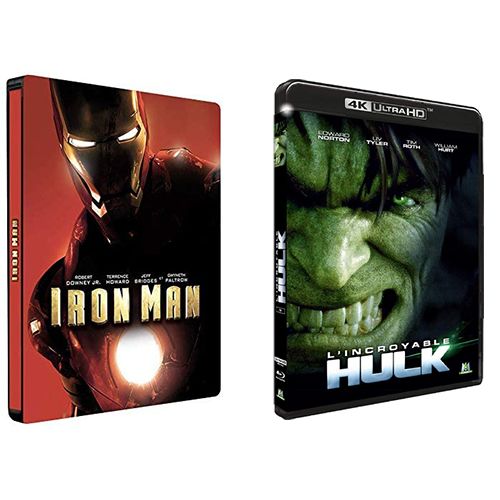 MAJ : L'Incroyable Hulk et Iron Man chez M6 Vidéo : Détails des éditions 4K Blu-ray