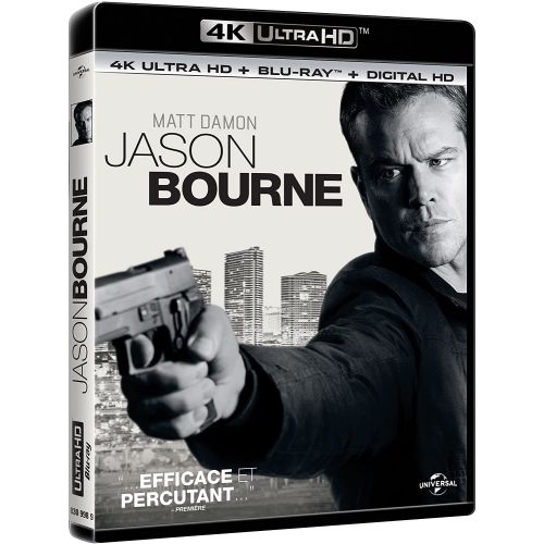 La saga Jason Bourne dans un coffret 4K Ultra HD Blu-ray le 29 septembre