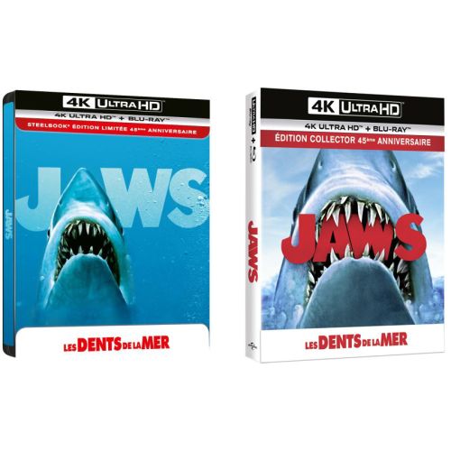 MAJ Préco : Les Dents de la Mer (Jaws) en 4K Ultra HD Blu-ray : Tous les détails de la sortie !