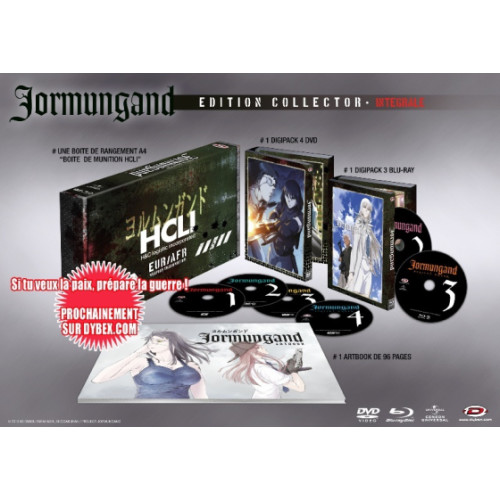 L’intégrale Jormungand officialisée en Blu-ray Disc chez Dybex