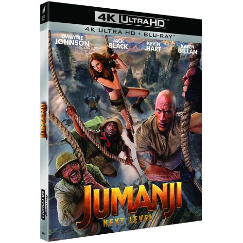Report de la sortie Blu-ray et 4K UHD Blu-ray pour Jumanji : Next Level
