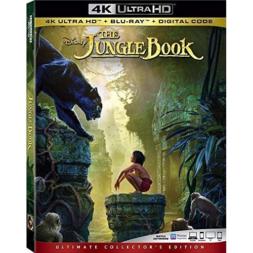 Disney France : Le Livre de la Jungle (2016) et La Belle et la Bête (2017) en 4K Ultra HD Blu-ray
