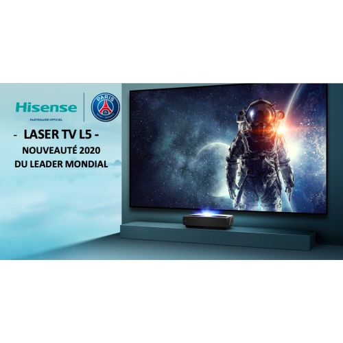Hisense : Lancement du Laser TV 100L5F en France