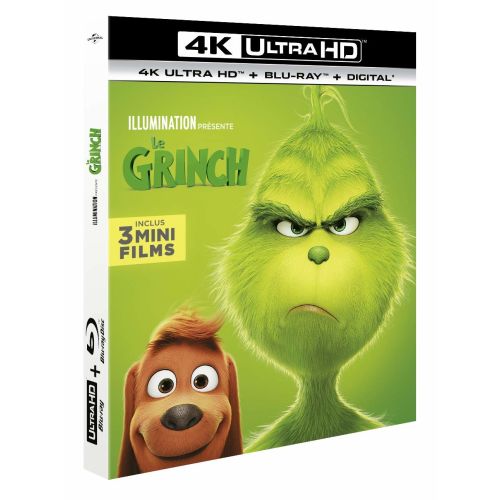 Le Grinch en 4K Ultra HD Blu-ray le 3 avril (avec VF Dolby Atmos)