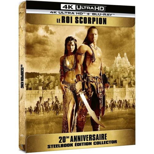 MAJ : Le Roi Scorpion (2002) en édition Steelbook 4K Ultra HD Blu-ray le 27 avril
