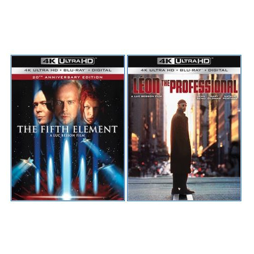 Léon et Le Cinquième Élément officialisés en 4K Ultra HD Blu-ray !