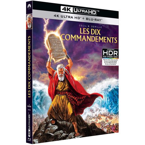 MAJ : Les Dix Commandements en 4K Ultra HD Blu-ray : C'est officiel !