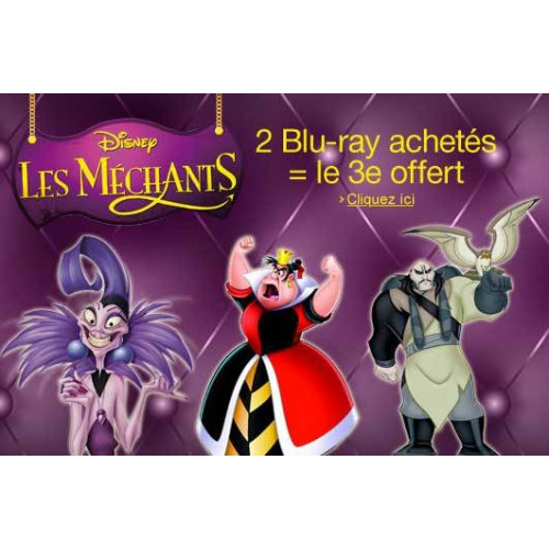 2 Blu-ray Disney achetés = 1 Blu-ray offert jusqu’au 22 juin