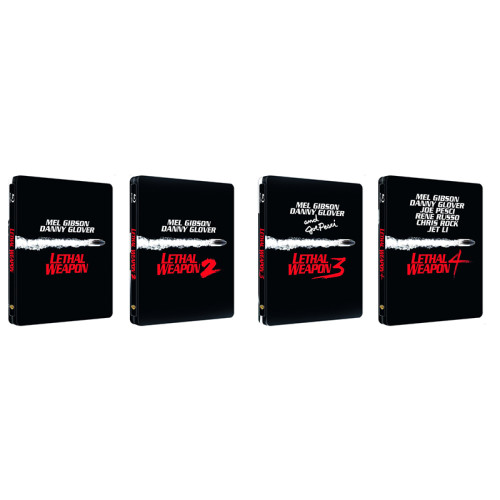 L'Arme Fatale : les 4 films en Blu-ray Steelbook sont disponibles !