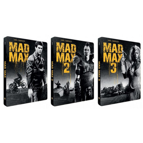 Les 3 Mad Max en Blu-ray Steelbook le 13 mai chez Warner