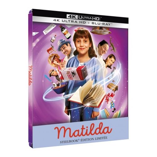 Matilda (1996) en Steelbook 4K Ultra HD Blu-ray le 27 août en France