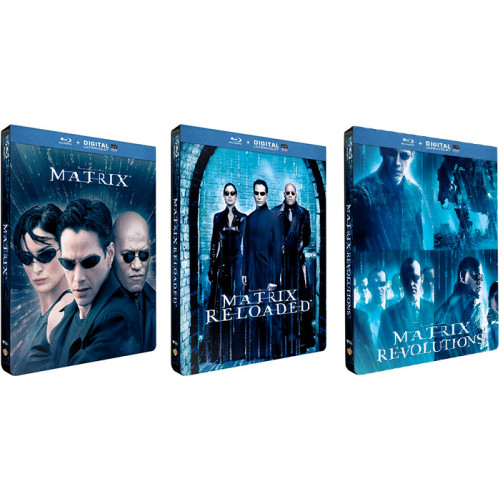 MAJ : Les trois Matrix en éditions limitées Blu-ray Steelbook !