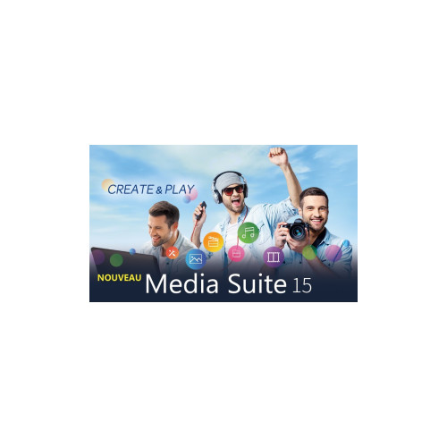 Cyberlink annonce l'arrivée de Media Suite 15