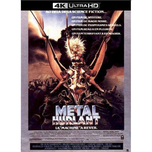 Métal Hurlant (1981) en 4K Ultra HD Blu-ray chez Sony Pictures le 20 avril