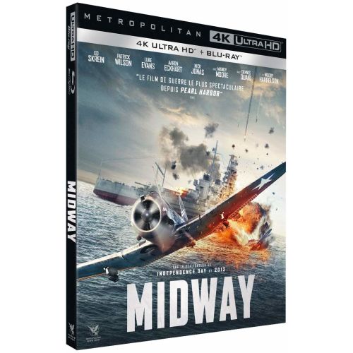 MAJ Visuel : Midway : le 6 mars 2020 en France en 4K Ultra HD Blu-ray