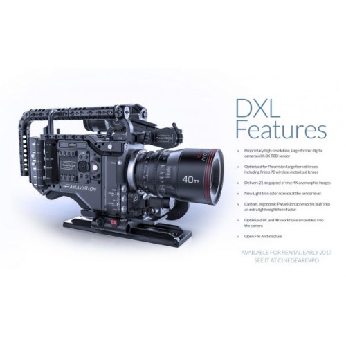 Panavision présente la Millenium DXL : Caméra numérique 8K !