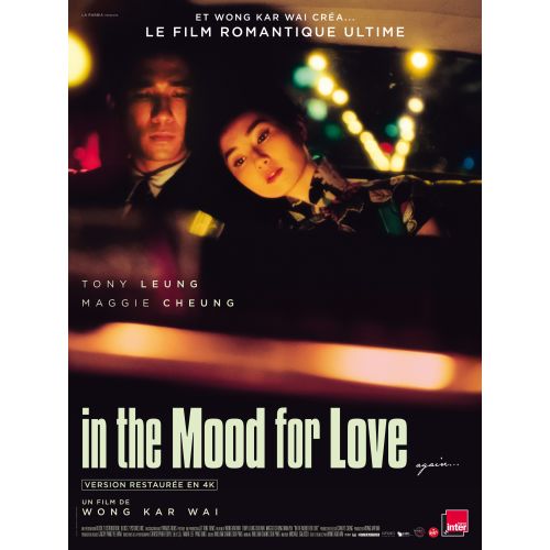 MAJ : In the Mood for Love restauré en 4K : Le 10 février 2021 au cinéma