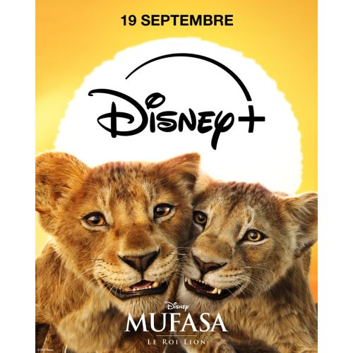 Mufasa : Le Roi Lion (2024) sera disponible en SVOD sur Disney+ à partir du 19 septembre