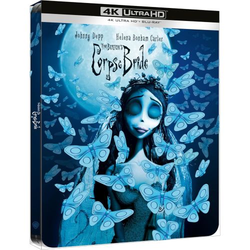 Les Noces funèbres (2005) de Tim Burton le 24 septembre en France en Steelbook 4K UHD Blu-ray
