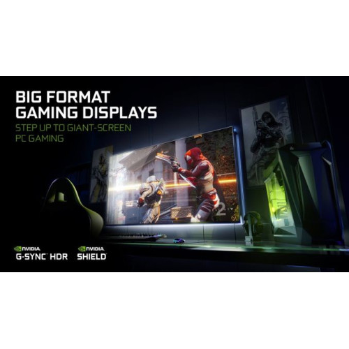 NVIDIA BFGD : Des moniteurs 4K HDR de 65 pouces avec NVIDIA Shield embarqué