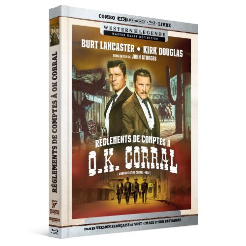 Règlements de comptes à O.K. Corral (1957) le 16 octobre en France en 4K Ultra HD Blu-ray