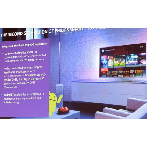 80% des TV Philips sous Android TV pour 2015