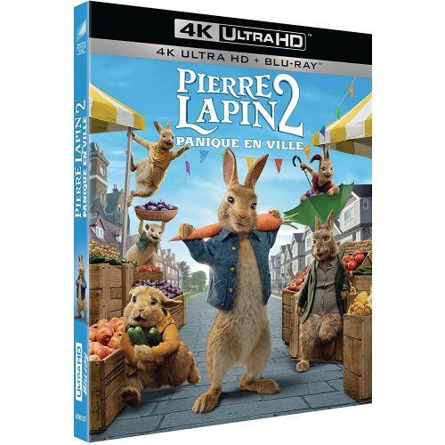 Pierre Lapin 2 : Panique en ville dès le 3 novembre 2021 en 4K Ultra HD Blu-ray