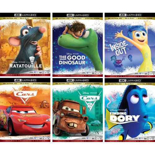 Pixar : Une avalanche de 4K Ultra HD Blu-ray en préparation !