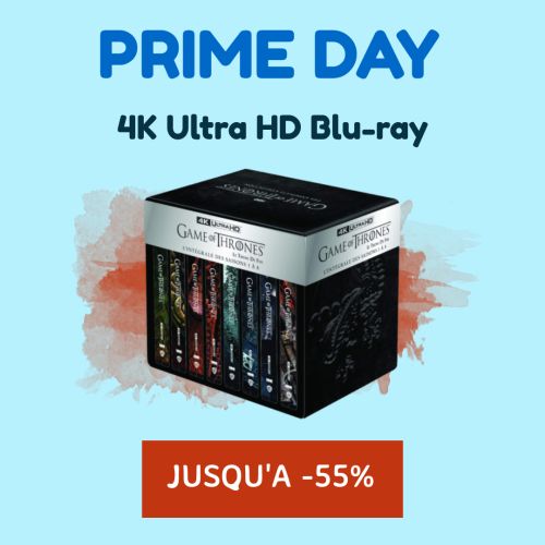 PRIME DAY : Jusqu'à -55% sur une sélection de 4K Ultra HD Blu-ray