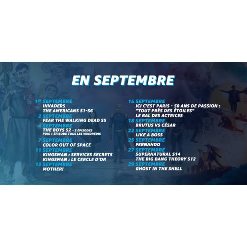 Septembre 2020 : Les nouveautés Amazon Prime Vidéo !