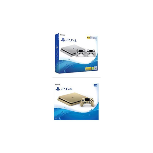 PS4 Slim 500Go édition limitée Argent et Or disponibles en précommande