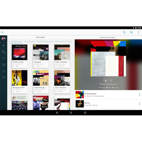 L’application Qobuz Music 3.0 disponible pour les terminaux Android