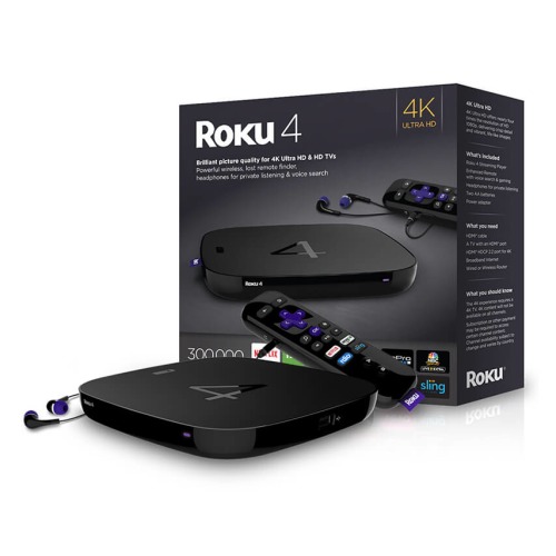 Roku 4 : Box TV compatible HEVC et 4K à 129 dollars